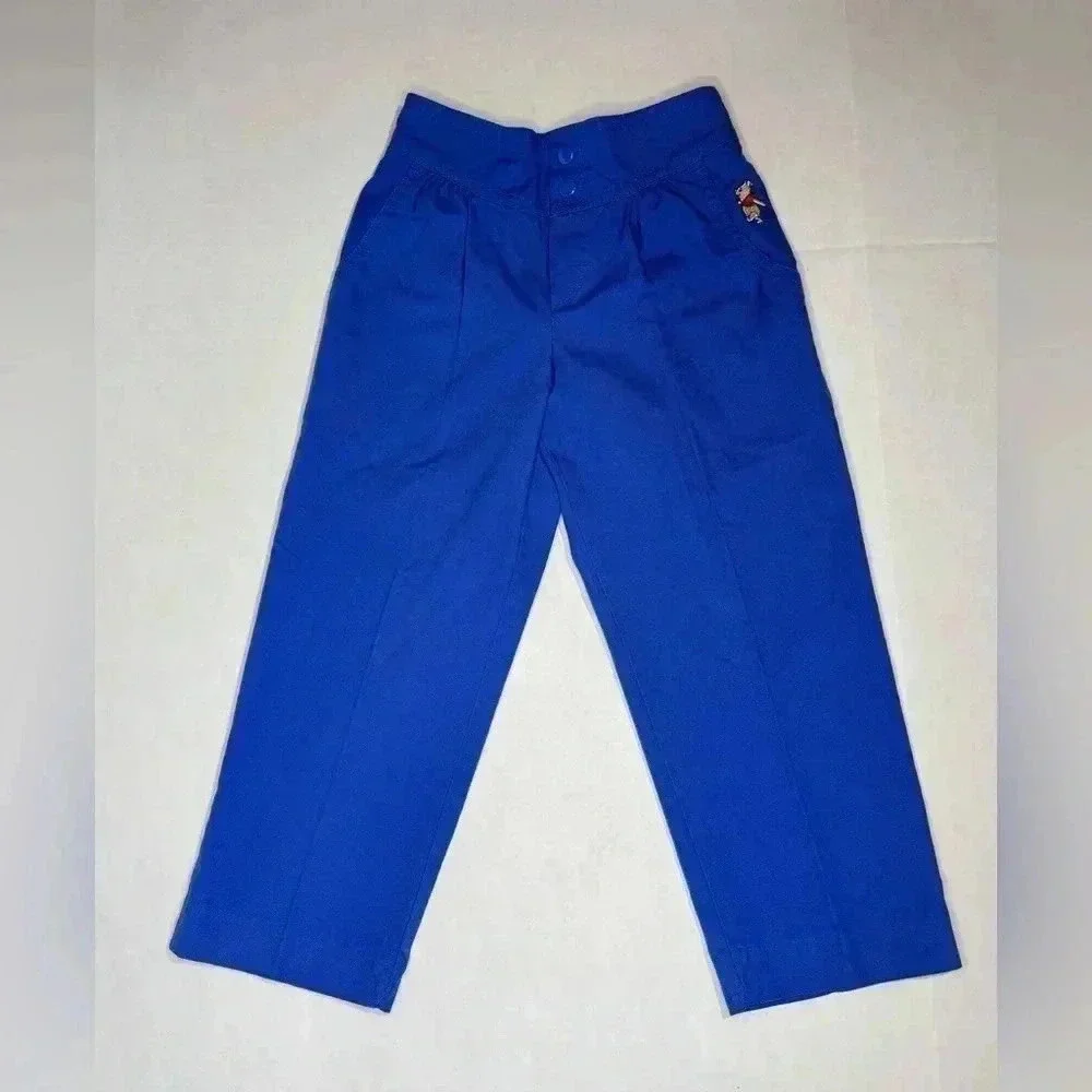 Disney Vintage Winnie The Pooh Unisex Toddler Pleated Pants‎ Size 4